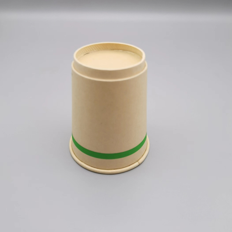 Vaso de papel de bambú