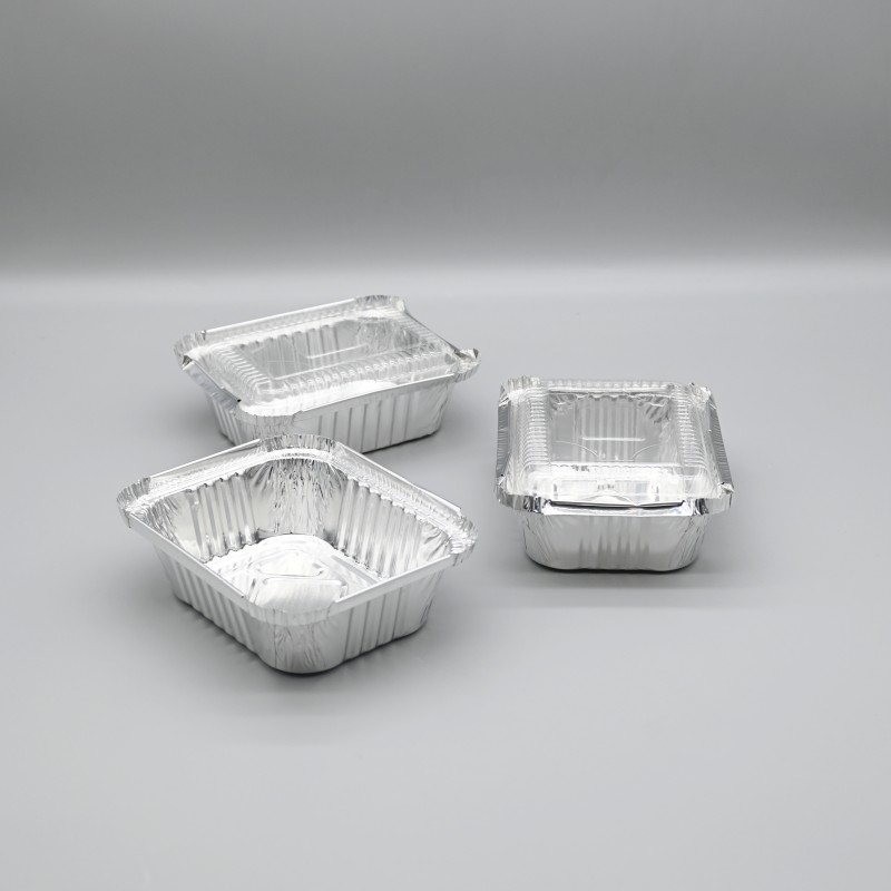 Lebensmittelbehälter aus Aluminiumfolie (6)