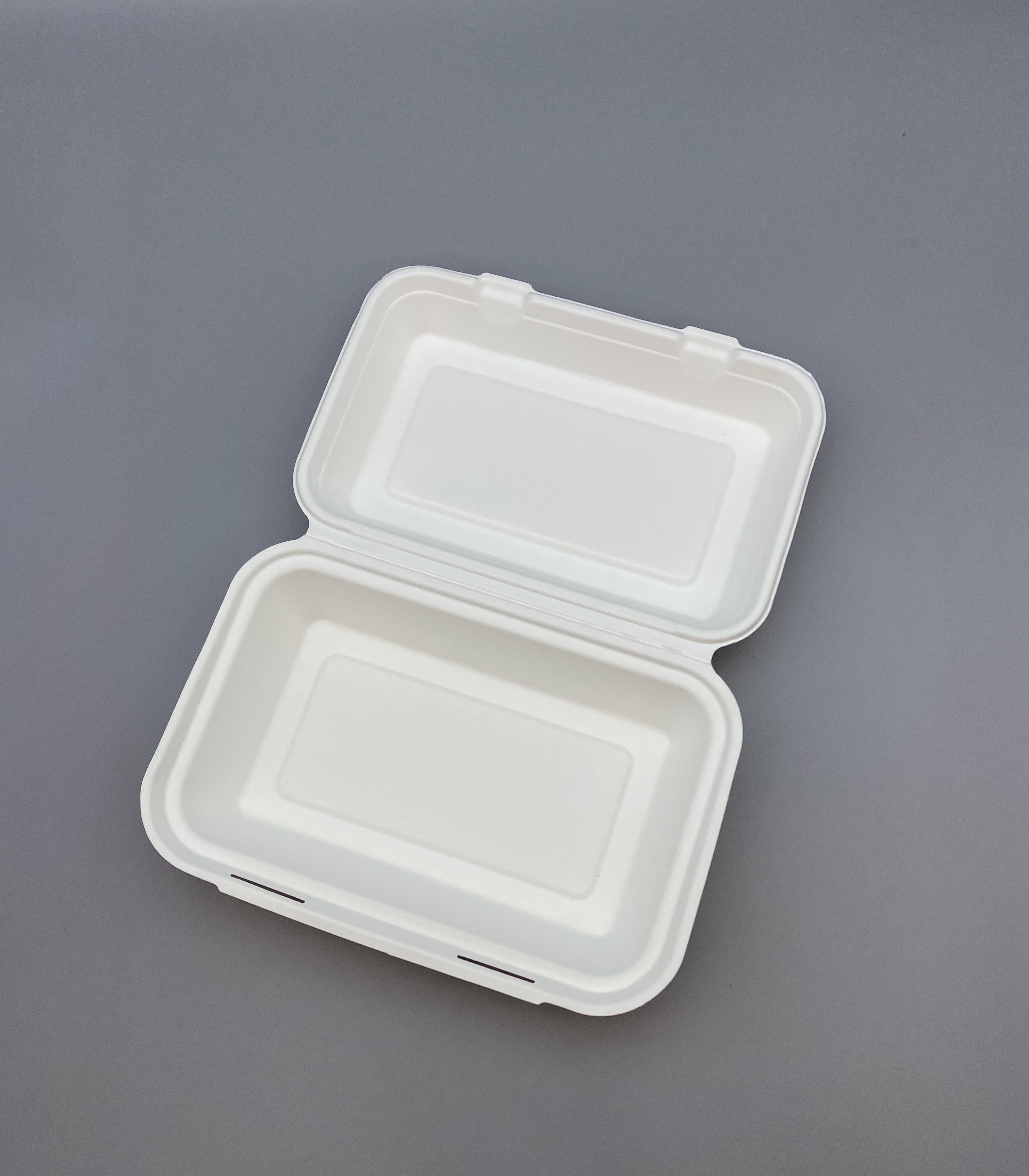 Bagasse 1000 ml clamshell 1