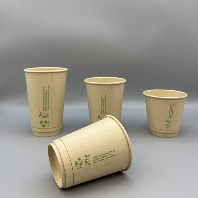 Bambusový papierový pohár (2)