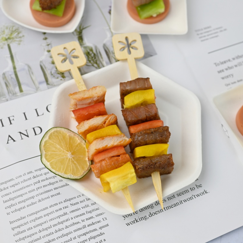 Li-skewers tsa bamboo barbecue