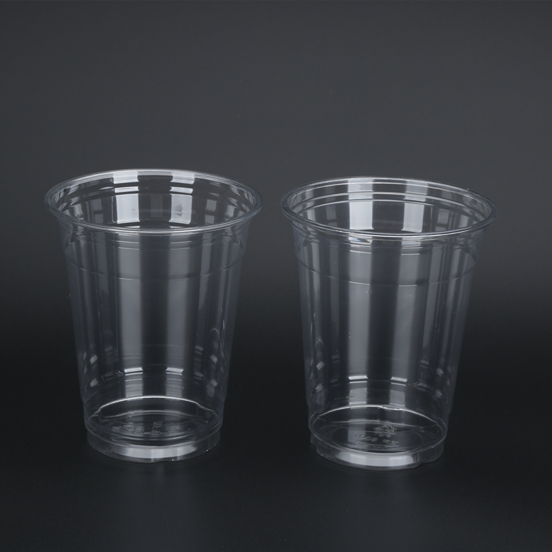 12oz Eco-Friendly Transparent PLA Cup for Cold Drinks