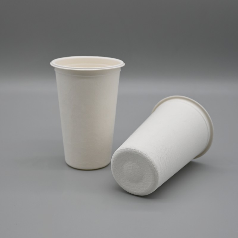 16oz bagasse drinking coffee cups (4)