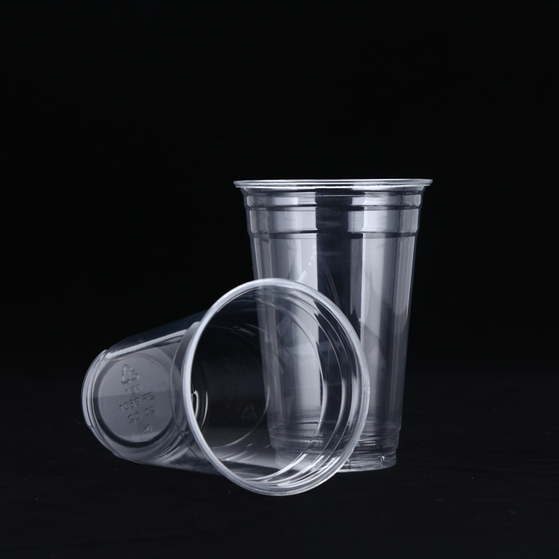 Disposable 20 oz, 24oz Clear PLA Cups
