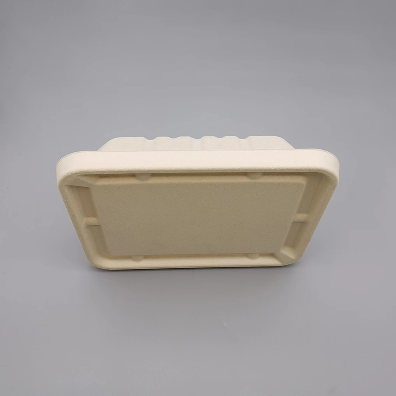 1500ml Paper Bowl Biodegradable Paper Lunch Box Portable Food
