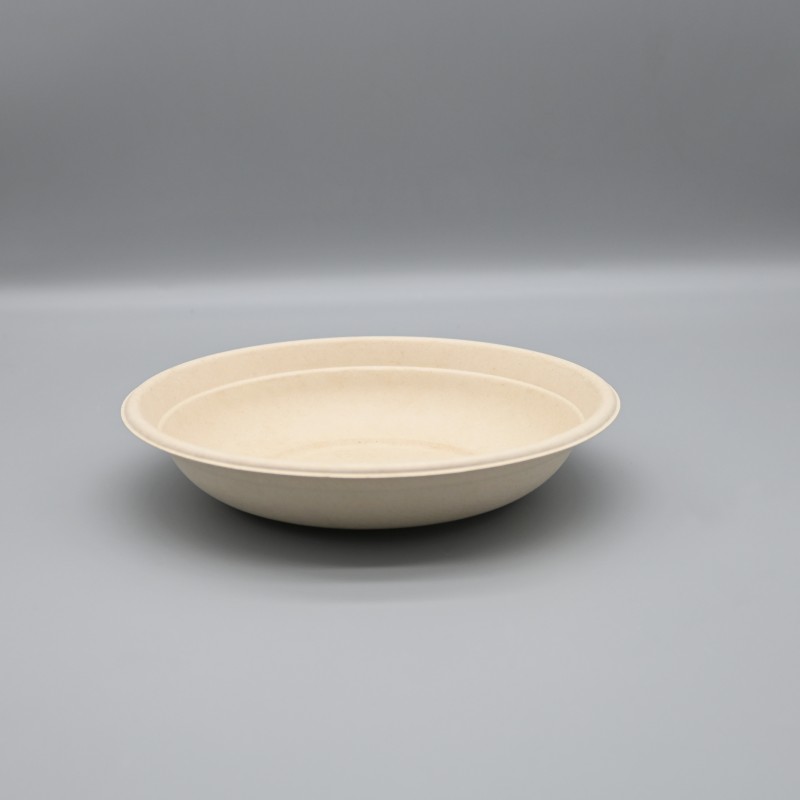 biodegradable 29oz 880ml-bagasse salad bowl (5)