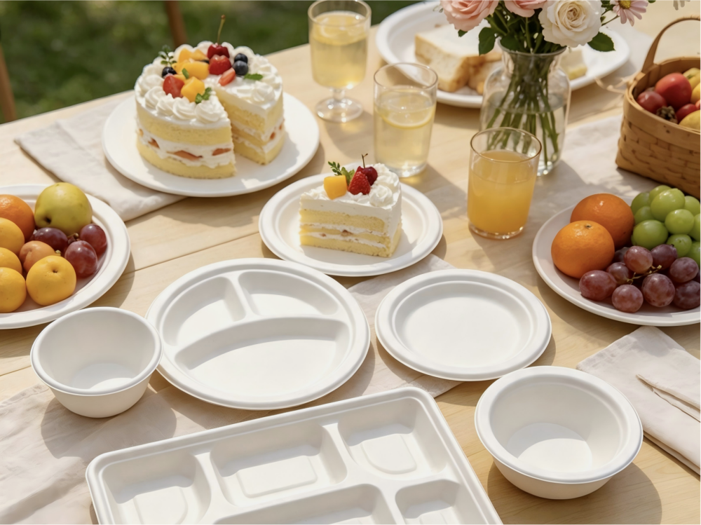 Sugarcane Pulp Tableware