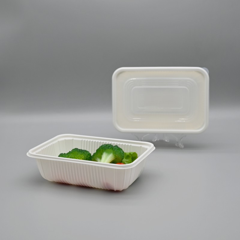 Compostable Rectangular PLA Deli Container