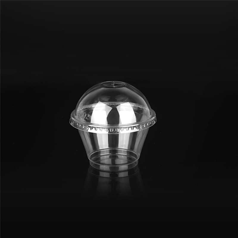 Transparent 7oz/200ml Biodegradable PLA Dessert Cup