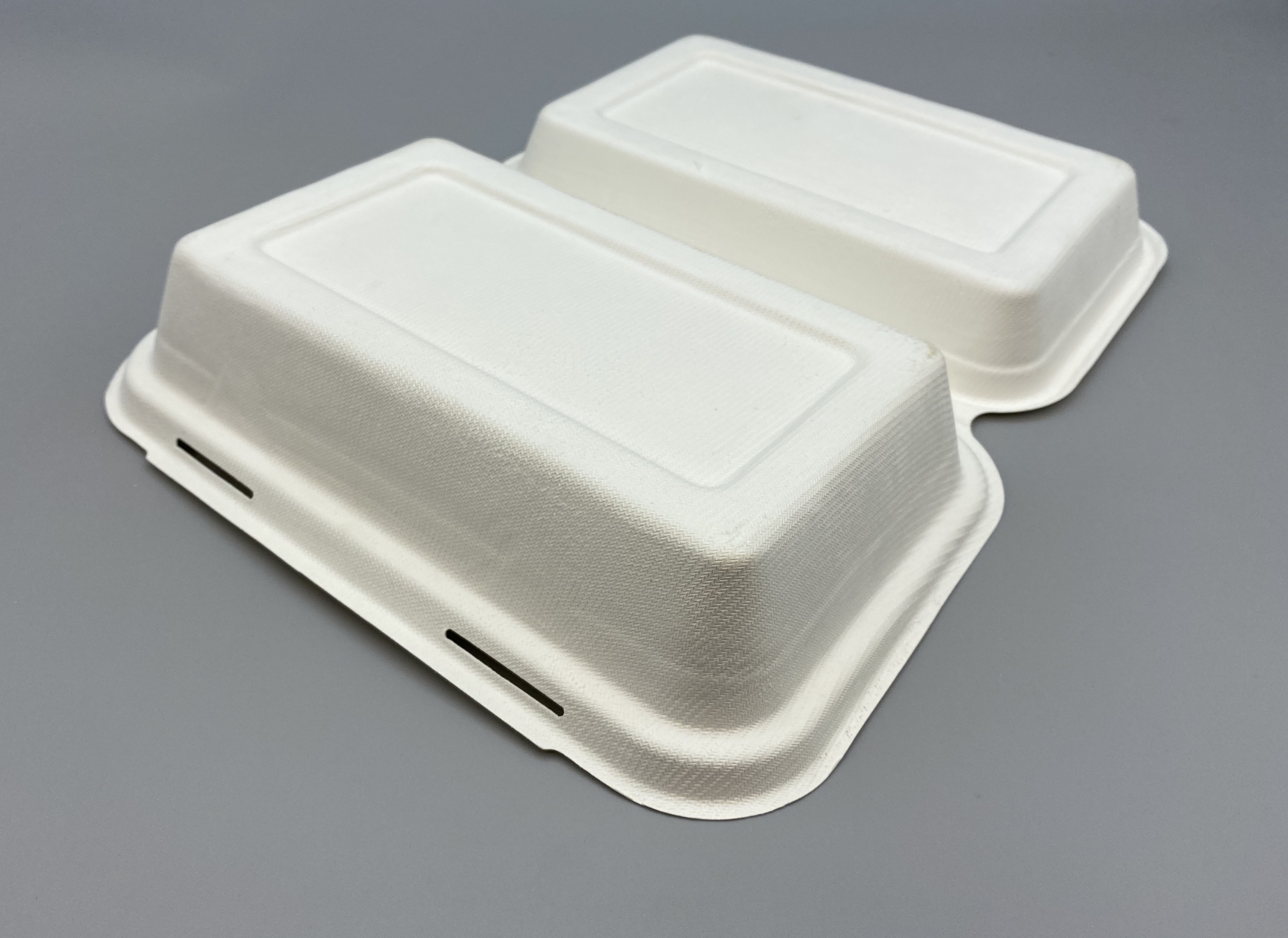 Bagasse 1000ml clamshell 4