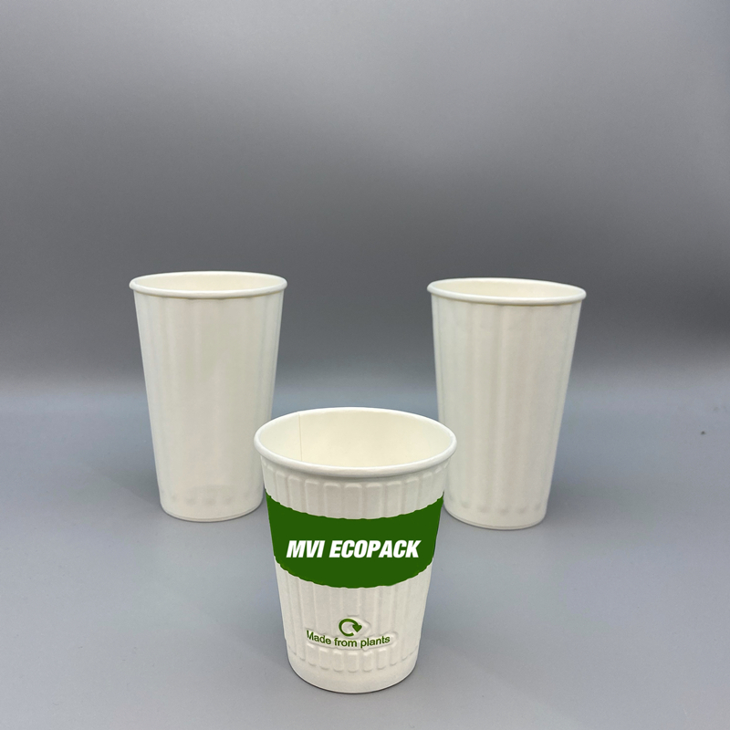 Embossed Ripple Paper Cup