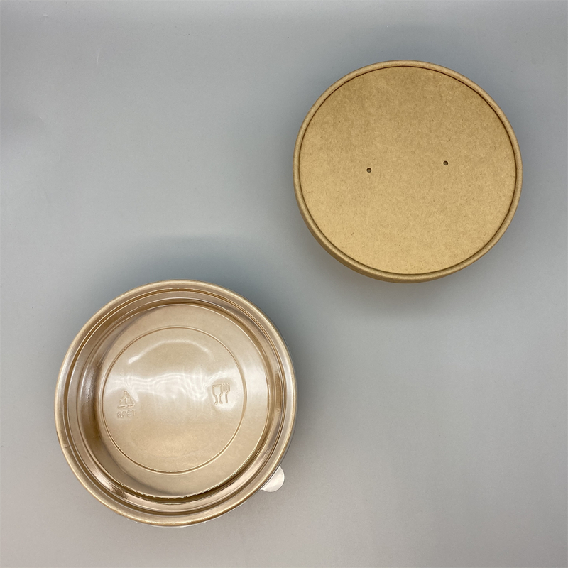 Eco-Friendly Kraft Rectangular Bowls
