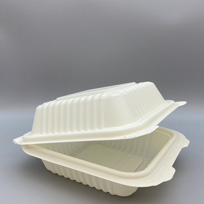 cornstarch 6 inch Burger Boxes Clamshell