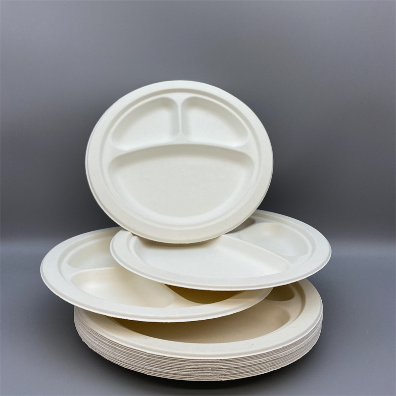 MVP-016 8.6inch Plate with 3 compartments 5