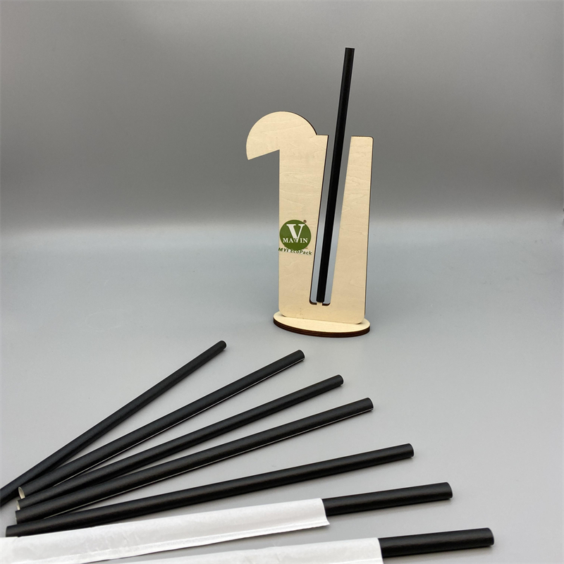 Custom Printing Aqueous Coating Paper Straws (7mm/9mm/11mm)