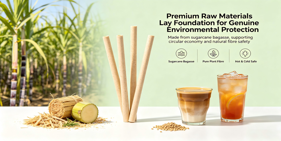 Sugarcane Compostable Straws
