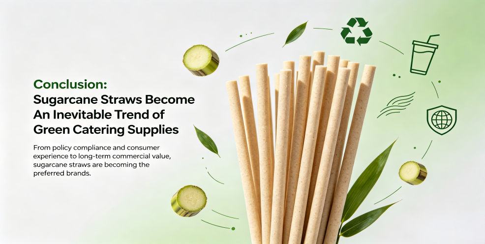 Sugarcane Compostable Straws
