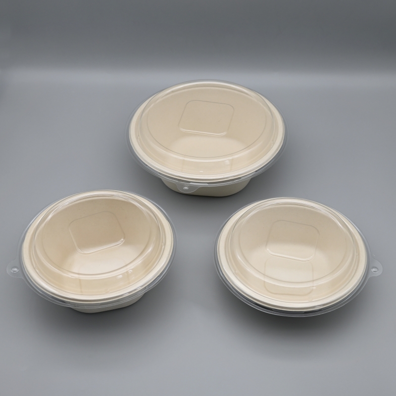 Compostable Sugarcane Round Bowl