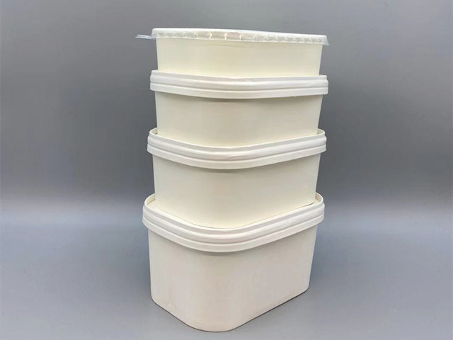 White cardboard container 1