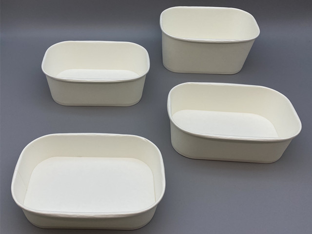 White cardboard container 4