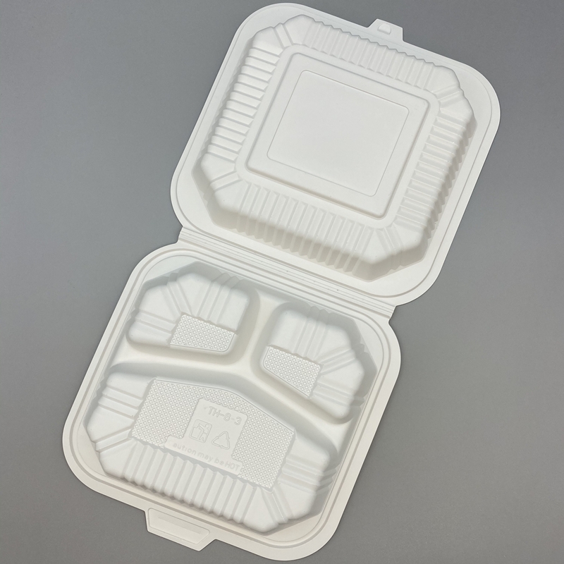 Buy Wholesale China 8 Compostable Clamshell Food Containers