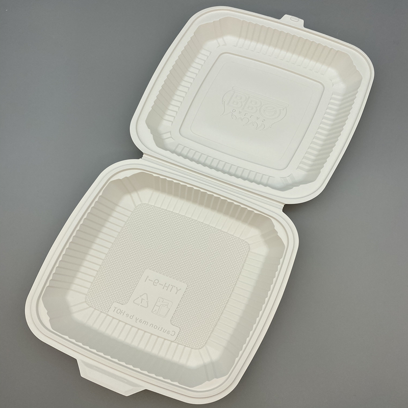 Cornstarch Food Clamshell Box