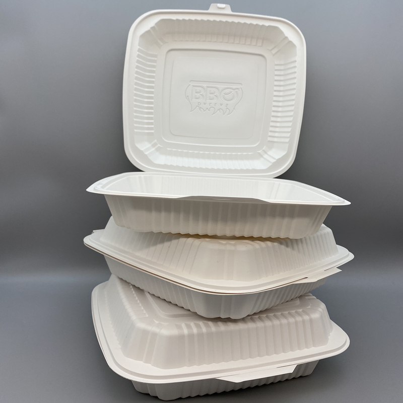 Cornstarch Food Clamshell Box