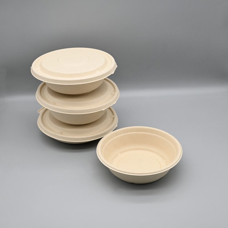 biodegradable 980ml-bagasse salad bowl (2)