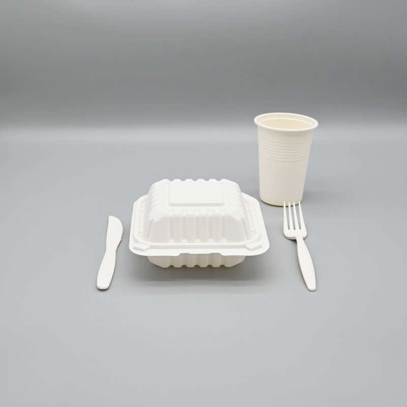 Cornstarch Burger Box