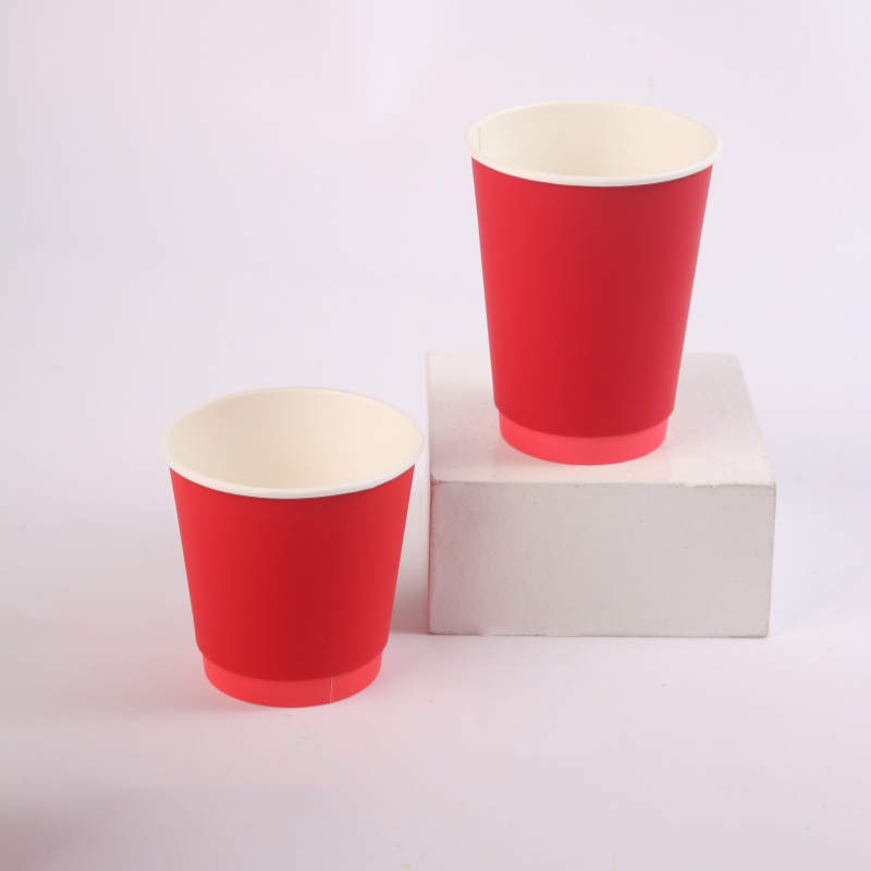 double-wall disposable coffee cups