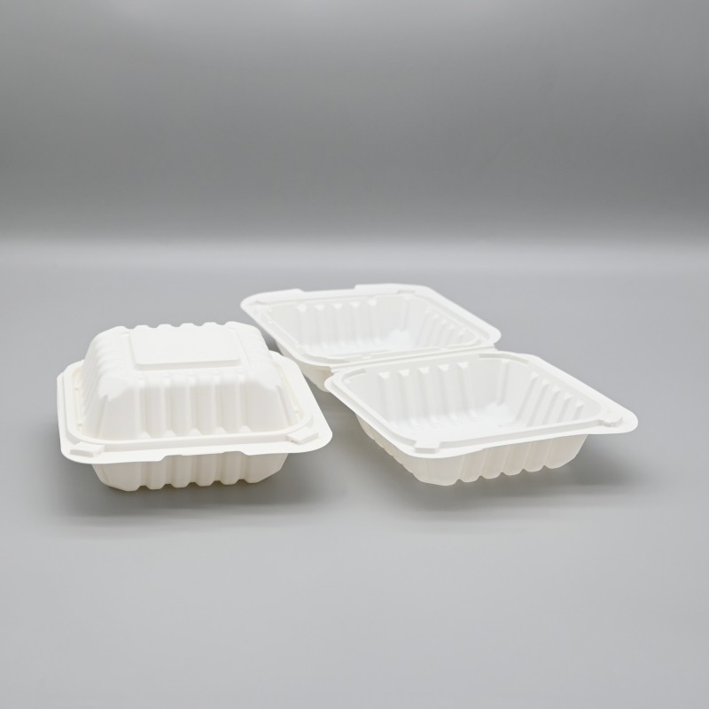 eco-firendly cornstarch burger box (2)